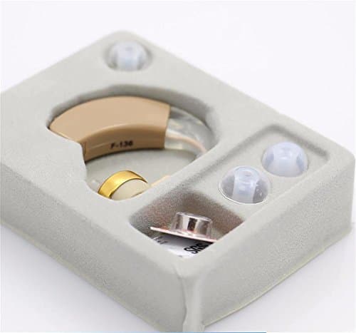 D&F Hearing Aid Aids F-136 amplificador hearing device Digital Volume Control Sound Amplifie?Battery Adjustable Noise Reduction
