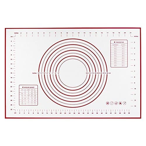 Kneading pad kitchen safety certification mark large size(Red)