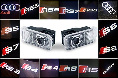 PIXELPRICE 2x CREE LED PROJECTOR CAR DOOR LIGHTS SHADOW PUDDLE COURTESY LASER LOGO