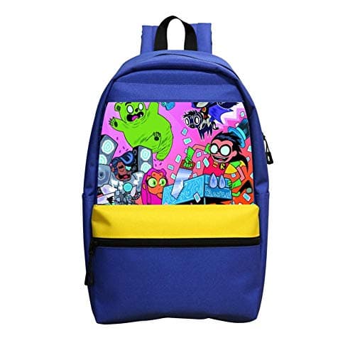 Children's Te-En Tit-Ans Go School Book Bags 3D Print Backpack for Girls Boys