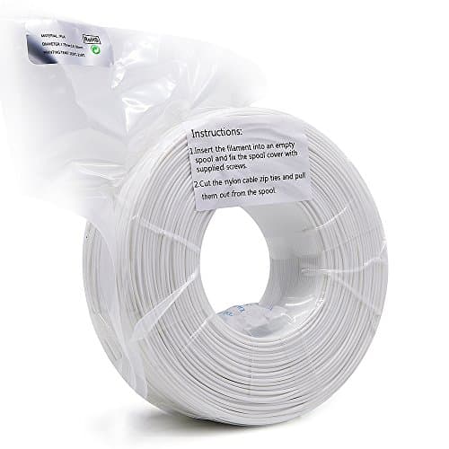TitanAddit PLA 3D Printer Filament 1.75mm, ±0.03mm Dimensional Accuracy, 1kg Refill (No Spool), PHTHALATE-FREE, Compatible with 3D Printing Pens and FDM Desktop Printers