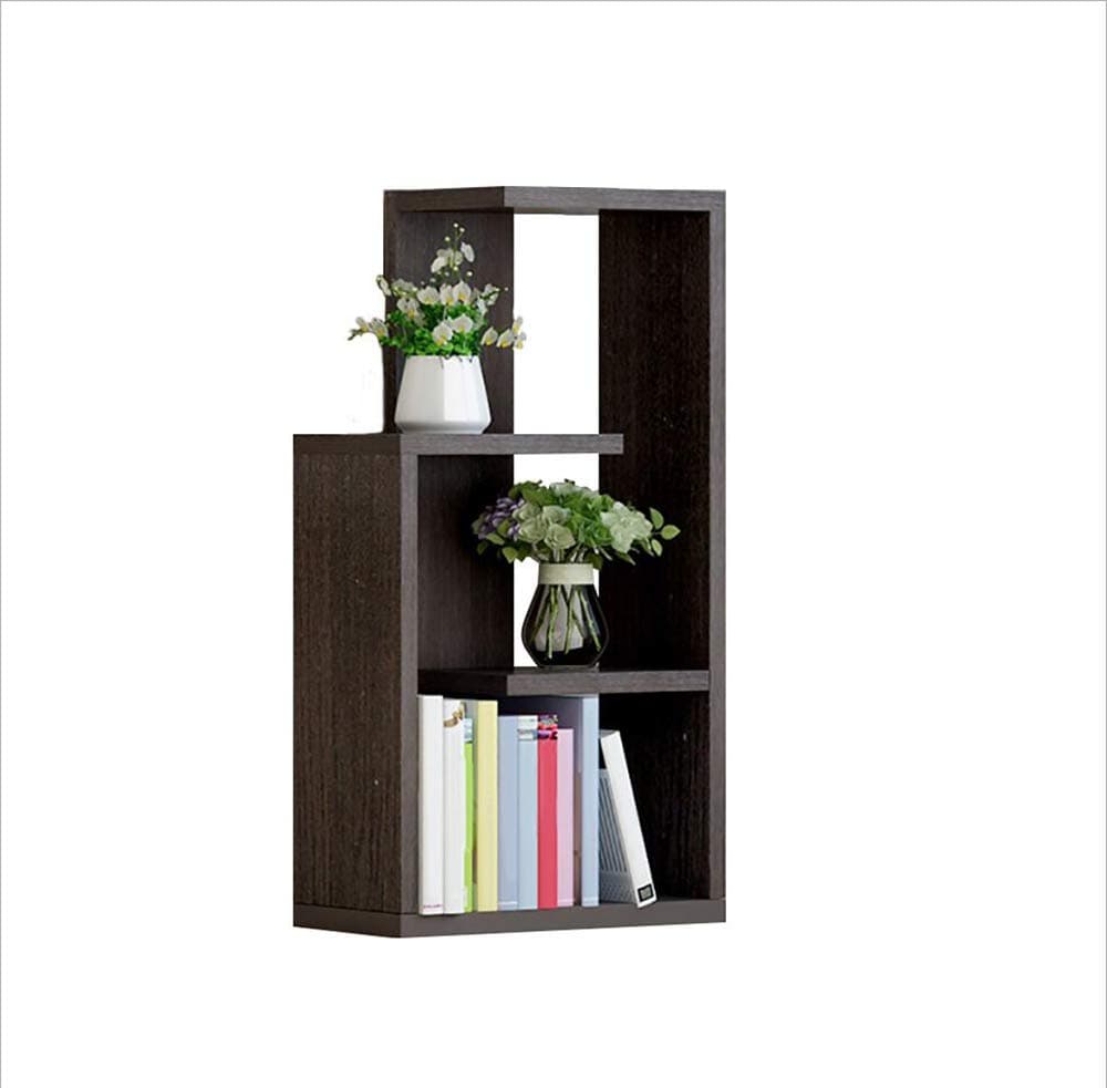 Tree-Shaped Bookshelf Creative Simple Floor Student Racks Children's Combination Storage Small Bookcase Simple Modern Cabinet,Brown