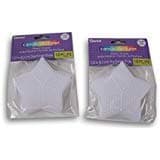Plastic Canvas - Star Shape - 3.5 Inches - 20pc