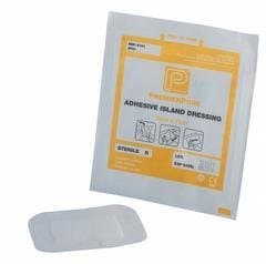 PremierPore Adhesive Absorbent Island Dressing, Pack of 50, 10 x 10 cm