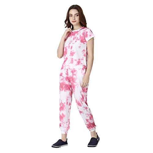 GRECIILOOKS Women's Cotton Blend Solid Co-Ord Set | Set Stylish | Festive | Travel | Half Sleeve Trendy Korean Summer Travel Outfit | Lightweight Two Piece Dress for Beach & Holiday Look