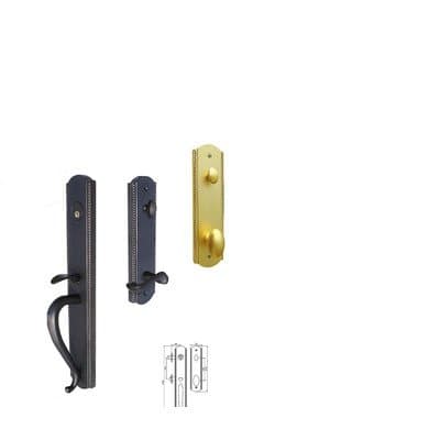 Roland Entrance Handleset Handing: Right, Finish: Oil Rubbed Bronze