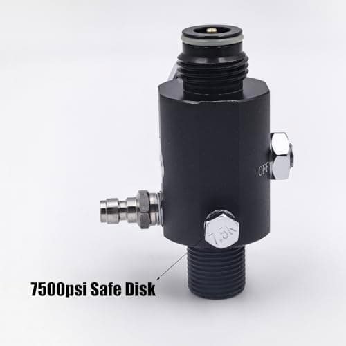 Adjustable Compressed Air Regulator Dual Gauge Pneumatic Air Valve Input 4500psi, Output 0 to 3000psi, M18*1.5, 5/8"-18UNF for Paintball Airsoft PCP (M18*1.5)