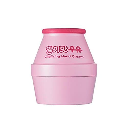 Binggrae Banana Flavored Milk Moisturizing Hand Cream 2.19oz (65ml) (Strawberry)