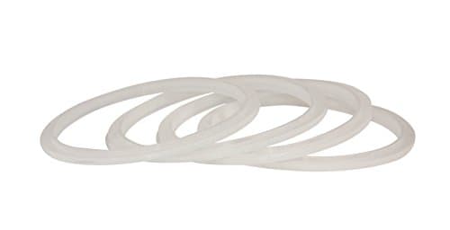 FranzKitchen Nutribullet Gasket Replacement 4 Pack White