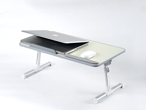 Laptop Bed Tray Table, Adjustable Laptop Stand, Portable Standing Desk, Laptop Table, With Foldable Legs, Foldable Sofa Breakfast Table, Notebook Stand Reading Holder For Couch Floor LT-ALS