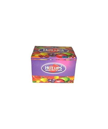 Hot Lips Kissing Fruit Lip Balm , 36 units, 6 flavors of Each