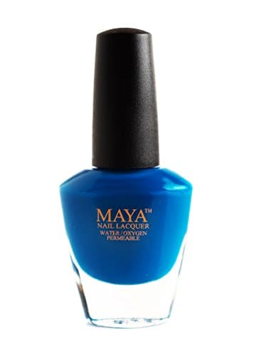 MAYA Nail Lacquer (SuperGirl). Breathable,Halal, Made in the USA, and "9-FREE"