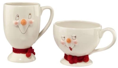 Enesco Department 56 Snowpinions 2 Assorted Adorable Mugs