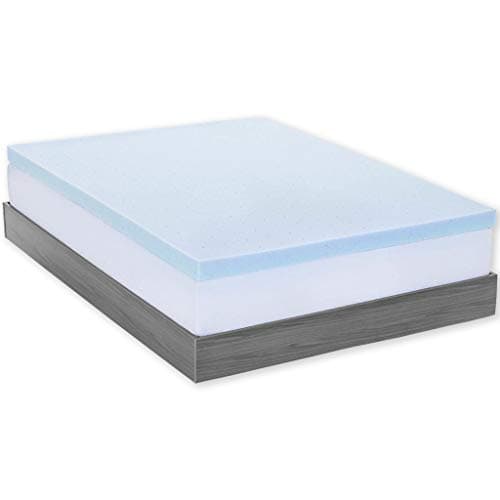 Hotel Comfort 2" Gel Infused Aerated Foam Mattress Topper (King)