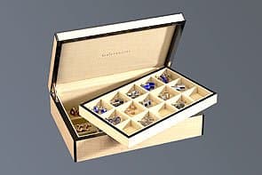 Blond Thirty Holder Cufflink Case