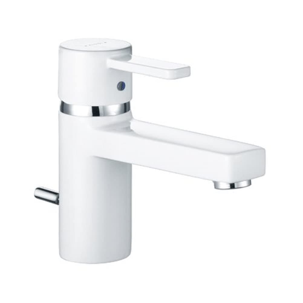 KLUDI Zenta 382509175 Zenta-382509175 Bathroom Sink tap with a Fixed spout from Kludi Zenta-white/chrome-382509175, White/Chrome