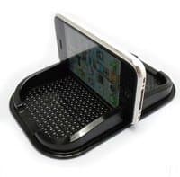 New Black Car Anti-Slip Mat Non-Slip Car Dashboard Sticky Pad Mat with Holder