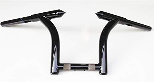 MHBM10FMB 10" Mini Hellbent Bars Custom Ape hangers For Harley Road Glide, Road King