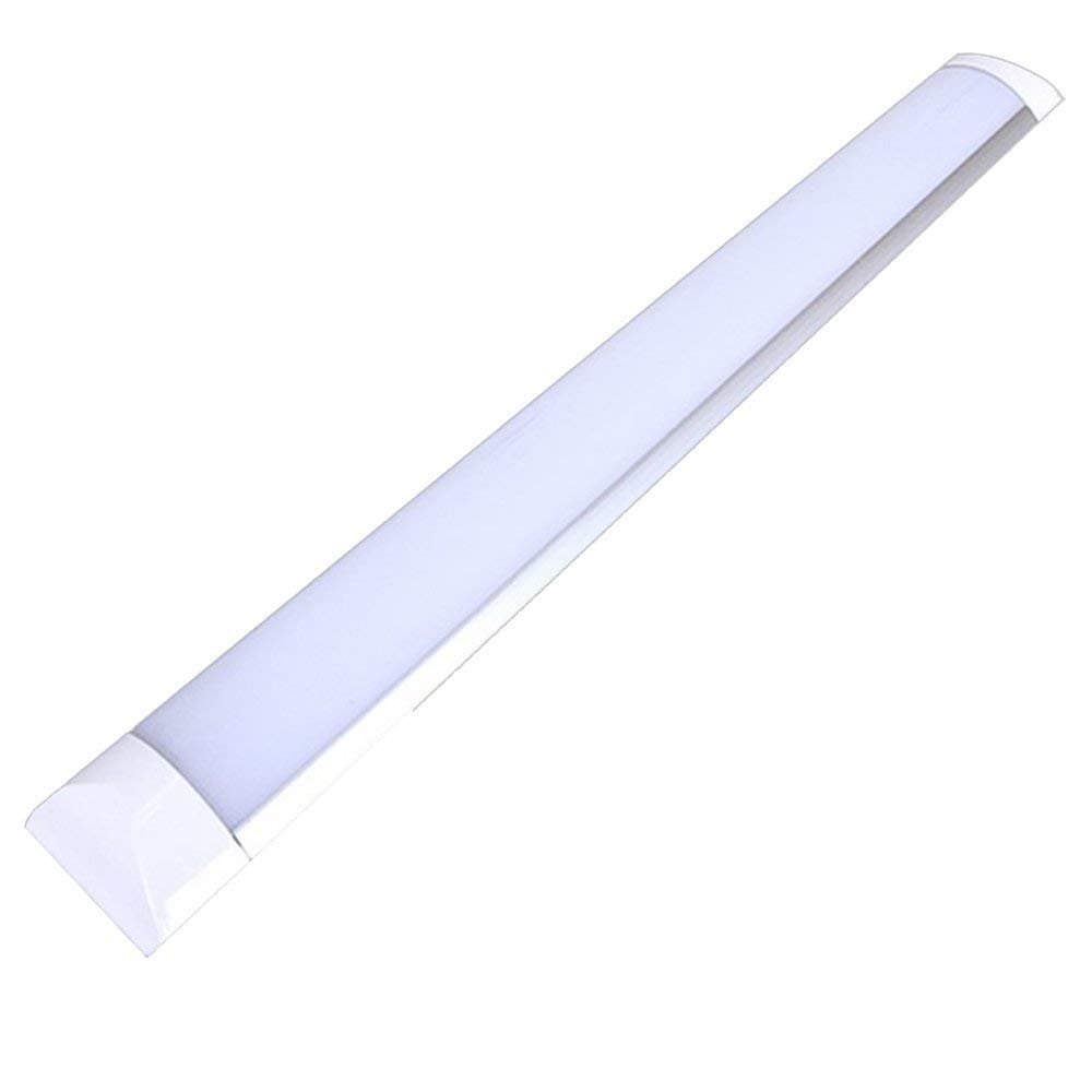 Auctionzltd 10IPI2X High Lumen 5ft Batten LED Wide Tube Light Ceiling Light Fitting = 50w Daylight