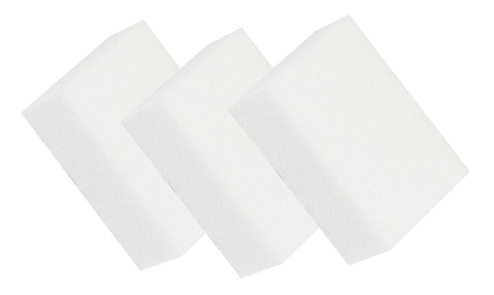IBIDisposable White Small Buffer,100pcs (White/Small)