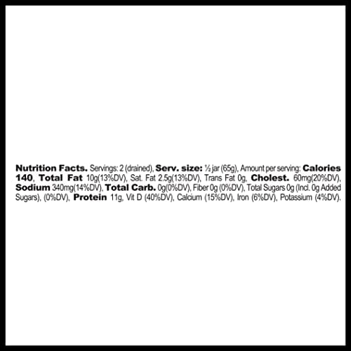 MW Polar Smoked Brisling Sardines in Olive Oil in 6.5oz. Jar (Pack of 12)