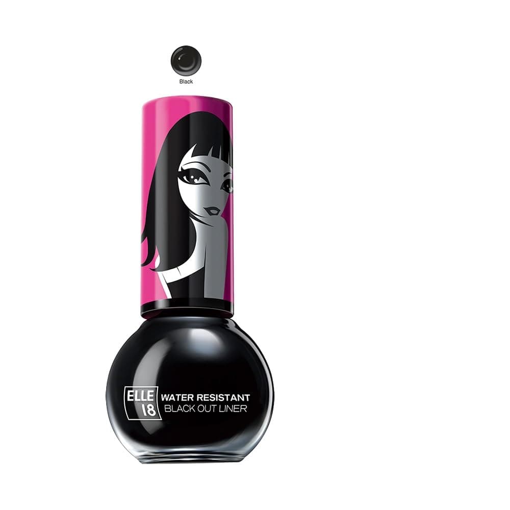 Water Resistant Black Out Eye Liner|| Black|| 5 ml