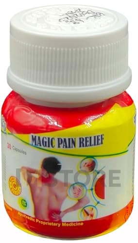 Magic Pain Relief 30 Capsules For Joint Pain (Pack of 4)