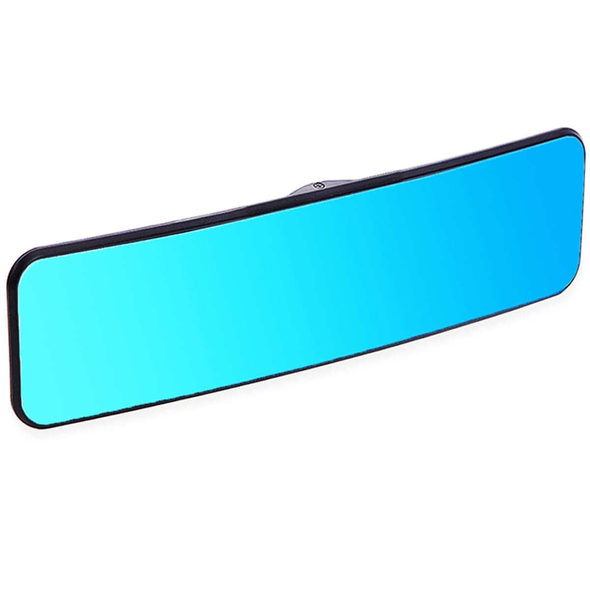 SkycropHD Anti Glare Rear View Mirror for Car, Clip on Wide Angle Rearview Mirror Eliminate Blind Spots Convex, Blue