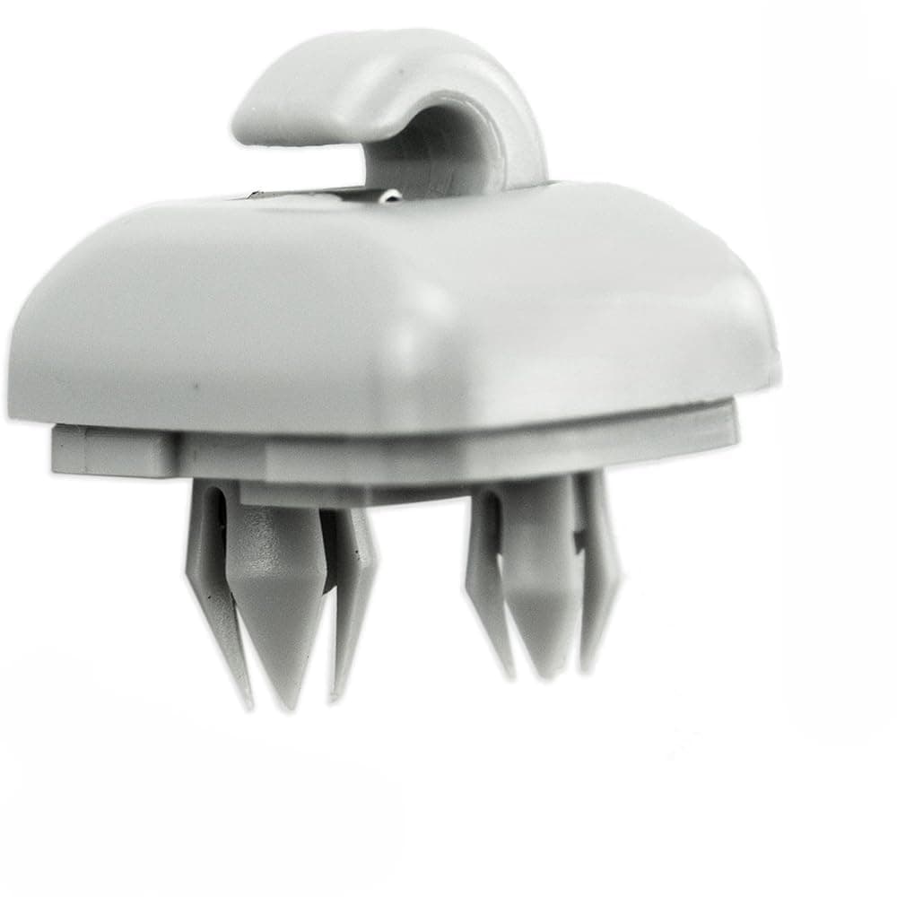 1 Pcs Auto Sun Visor Clip Sun Visor Clip, Hook Bracket Hanger Replacement for Audi A1 A3 A4 A5 Q3 Q5(8E0 857 562) A7 B6 B7 B8 S4 S5 Reference Parts No: 8U0857562A,8E0857562ce No: 8U0857562A,8E0857562