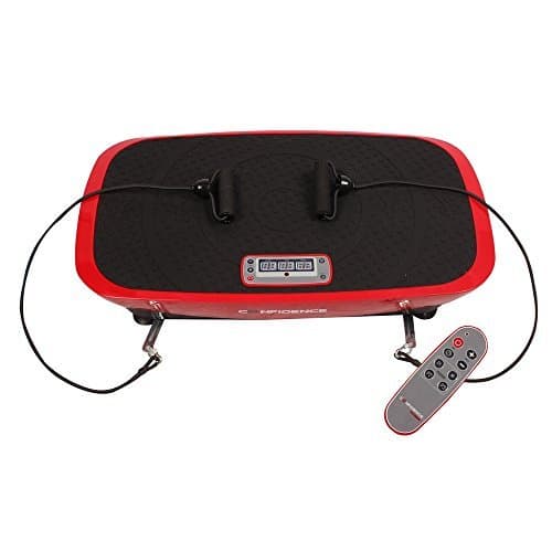 Confidence Fitness Confidence Vibeslim Vibration Trainer Red (Certified Refurbished)