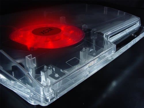 XCM LED Fan for PS3 SLIM - RED