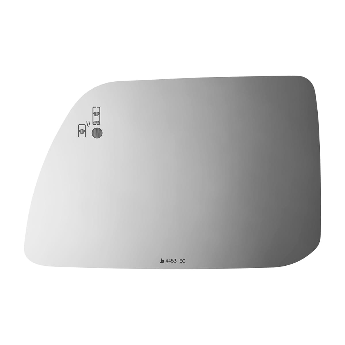 11-14 FD Edge 11-15 LINC MKX Left Driver Mirror Glass Lens w/BlindSpot Warning Icon 2 Style Types