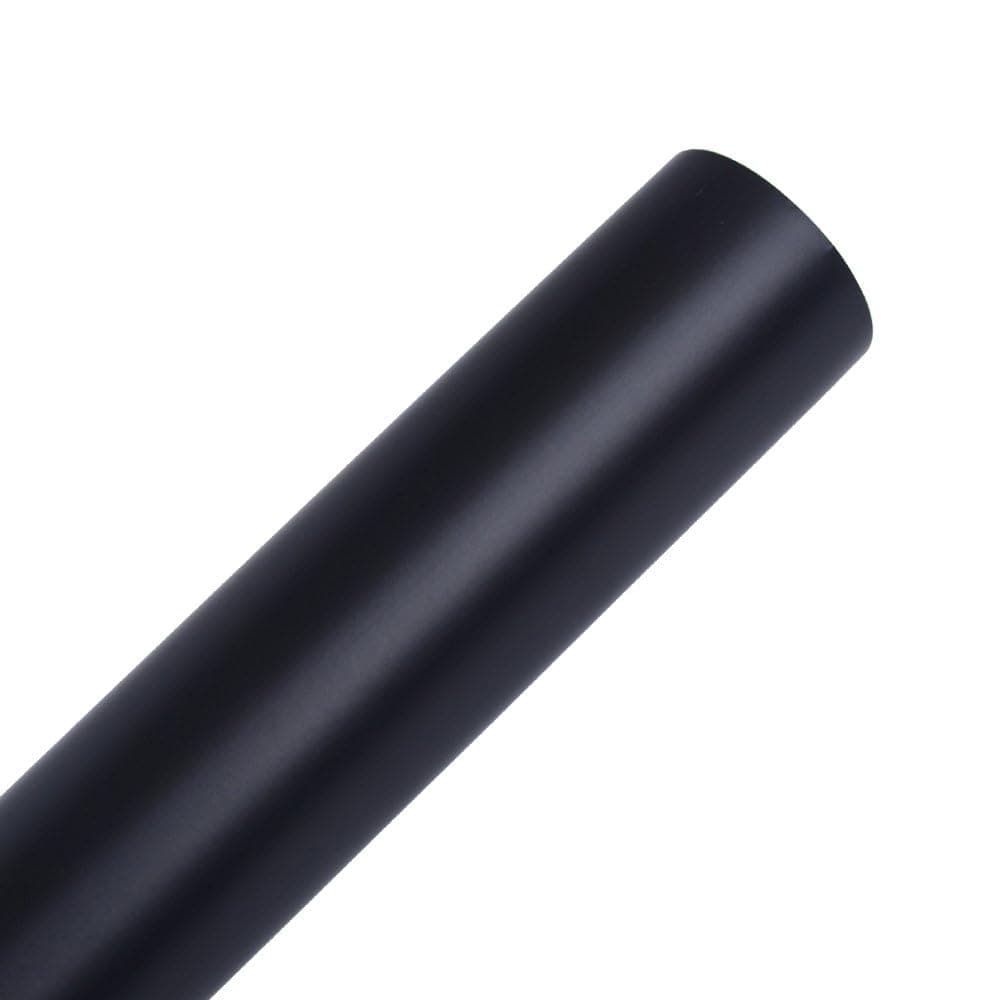 Black Permanent Vinyl Matte Self Adhesive Vinyl Roll 12'' x 10ft Craft Vinyl for Mug Cup Window Home Decors