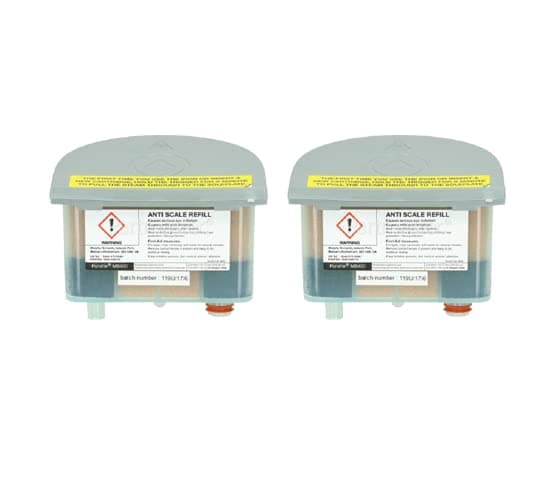 2 Pack of Anti Limescale Cartridges for Morphy Richard Steam Generator Iron - Cartridges Model - 011331 - Compatible Models 333000, 333001, 333005, 333006, 333007