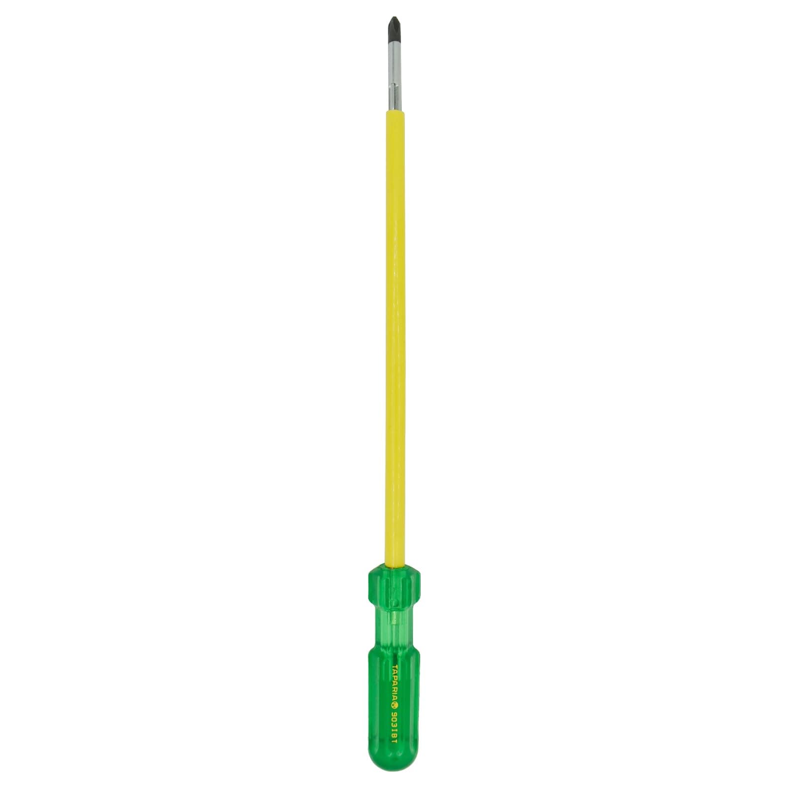 Taparia 903 IBT Steel 2-In-1 Stubby Screwdriver (Green)