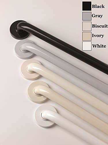 Ponte Giulio | Straight Grab Bar Contractor Series (12", Biscuit)