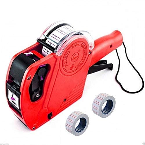 MX-5500 Rate Label Gun Printer 8 Digits with Ink and 2 Roll