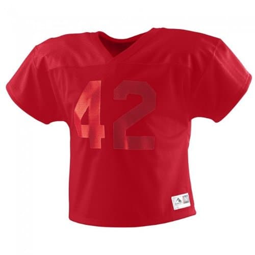 Two A Day Football Jersey - Adult Item # AU 9500 - Red - S/M