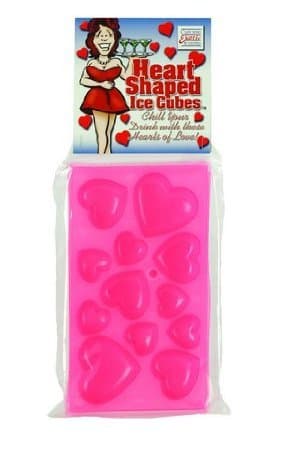 Heart shaped ice cubes (Pack Of 4)