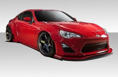 Rocket Bunny Wide Body Ver-1 Style 12Pc Kit For Brz Ft86 Frs Fr-S Frp 12 Pc Gt86 for Scion FR-S