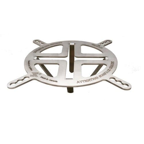 Sportes MITI-001 Lightweight Swedish Fire Torch Log Grill Easy To Use and No Fuel Needed