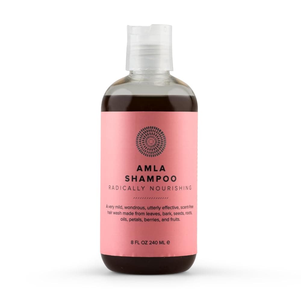 Amla Shampoo | Clinically Proven to Thicken & Add Volume | Nourishing Amla, Meadowfoam Oil & Rose of Jericho | Treats Dryness & Hair Loss | Dye-Free and Non-Toxic Formula (8 Fl Oz)