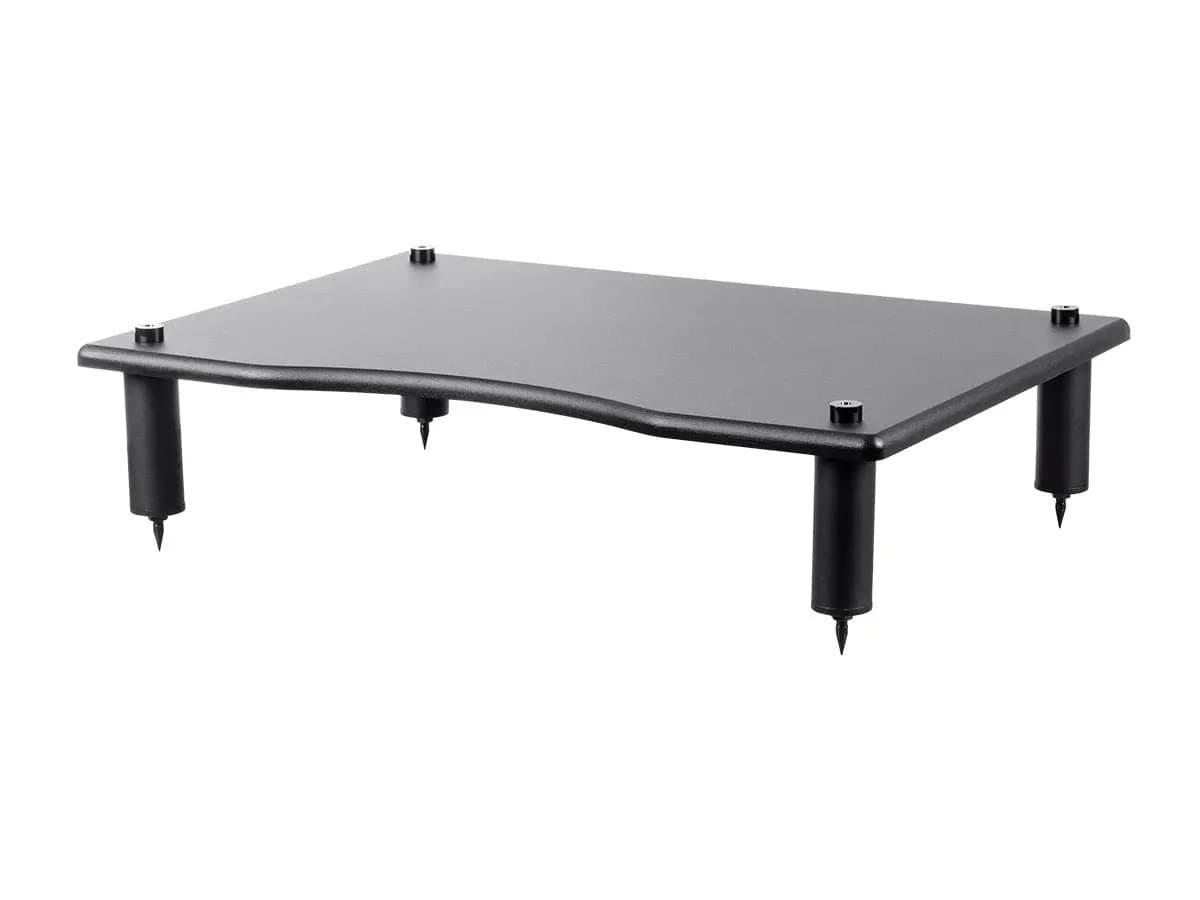 Monolith 124795 Amplifier/Component Stand, 23.8 x 16.7 x 4.7 Compatible with Bose, Polk, Sony, Yamaha, Pioneer & Others, Black