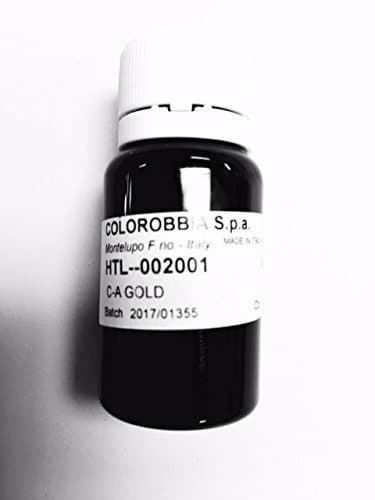 Colorobbia Liquid Bright Gold 8% Overglaze for Kiln-Fired Ceramics - This Glaze Must Be Kiln Fired