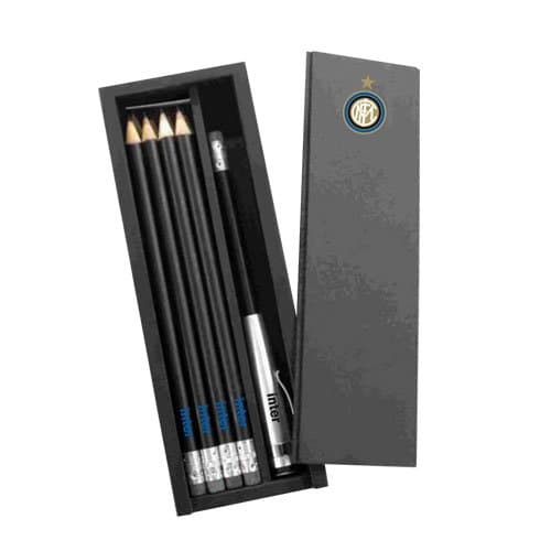 giemme Articles Promotional – Pencil Set Sharpener Coat Inter official product neroazzurri A Series