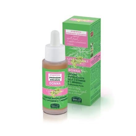 Helan Capelvenere Paraben Free, Sulfate Free and Preservative Free Revitalizing Lotion for Thinning Hair with 3 Vitamins and 5 Minerals - For Women