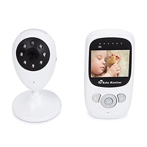 LifetSmart 2.4GHz Wireless Digital LCD Baby Monitor Audio Video Night Vision Camera