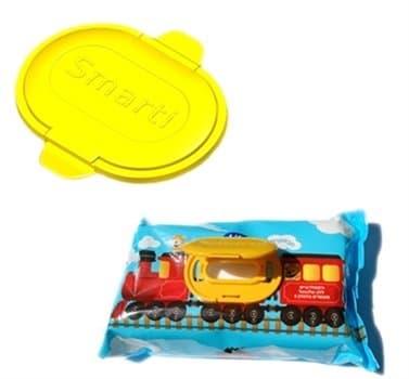 New Pair of Smarti Baby Wipes Dispensers Refill Cap Portable Travel Wipe Case