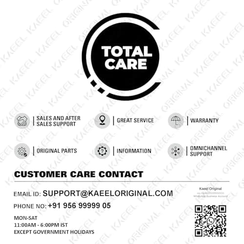 KAEEL ORIGINAL GMSB3 Genuine Replacement for Google Pixel 6 GB7N6, G9S9B16, GA02900-US - 4524mAh - with 12 Months Warranty* (Stormy Black)