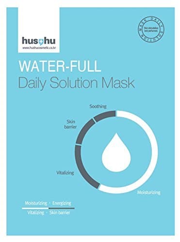 Hushu Water-full Daily Solution Facial Mask, 10 sheets
